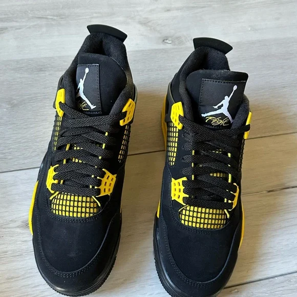 Nike Black and Yellow Athletic Shoes